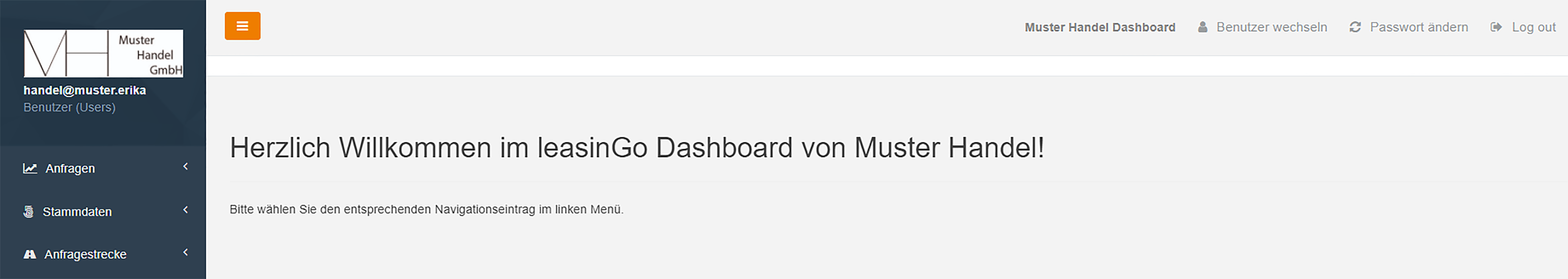 Herzlich Willkommen in Ihrem Dashboard zur Absatzfinanzierung Herzlich Willkommen in Ihrem Dashboard zur Absatzfinanzierung